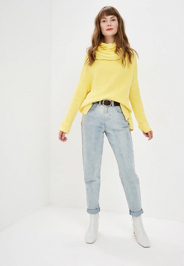 Джемпер MaryTes желтый, размер 46, фото 2