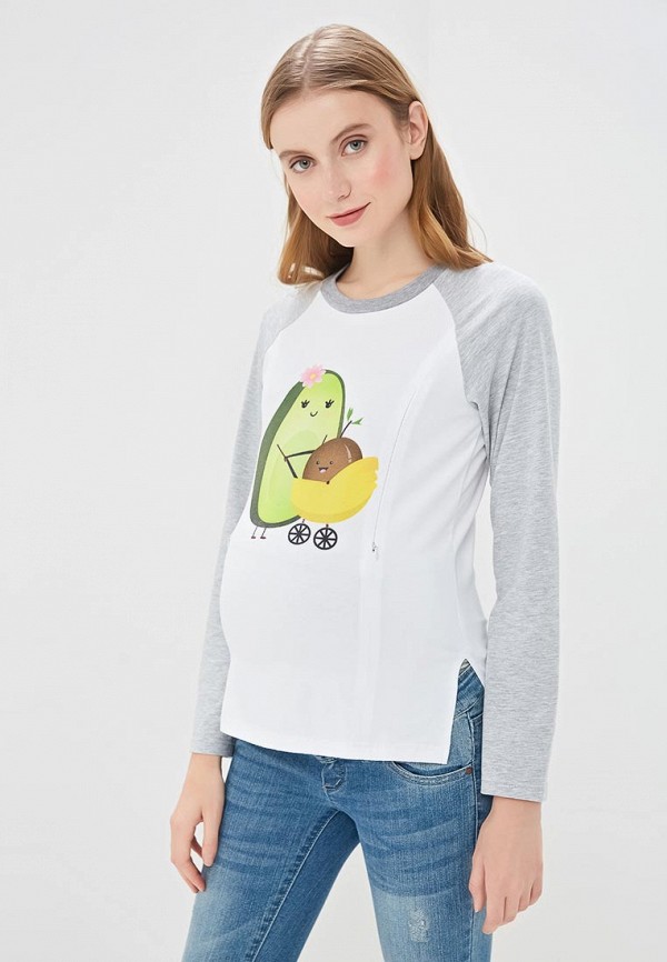 

Лонгслив Chic mama, Белый