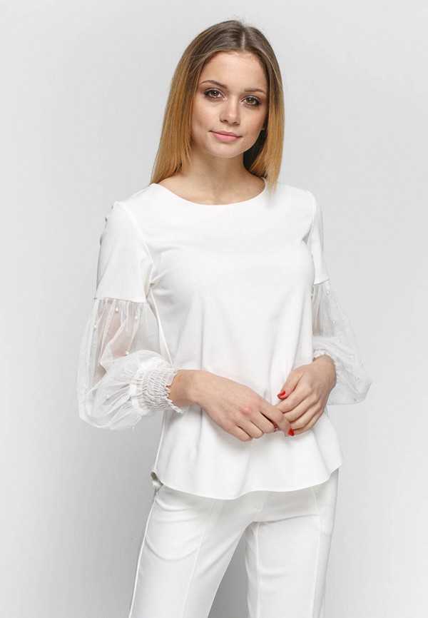 

Блуза Zubrytskaya, Белый, Zubrytskaya MP002XW1IPTN