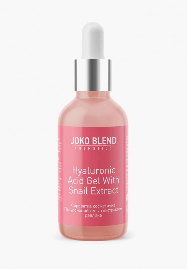 

Гель для лица Joko Blend, Розовый, Hyaluronic Acid Gel With Snail Extract 30 мл