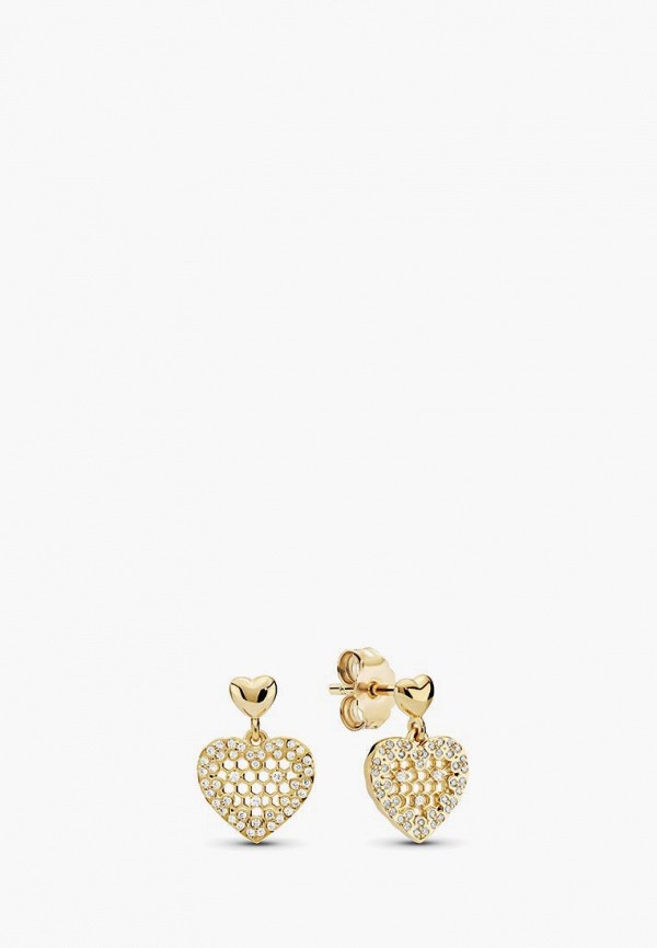 

Серьги Pandora, Золотой, Stories (matching jewelry)