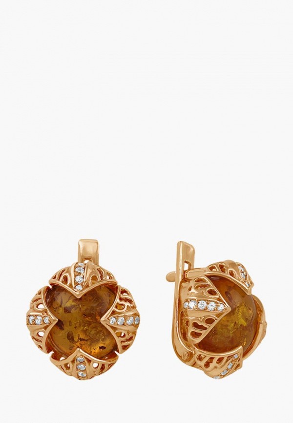 

Серьги Серебро России, Разноцветный