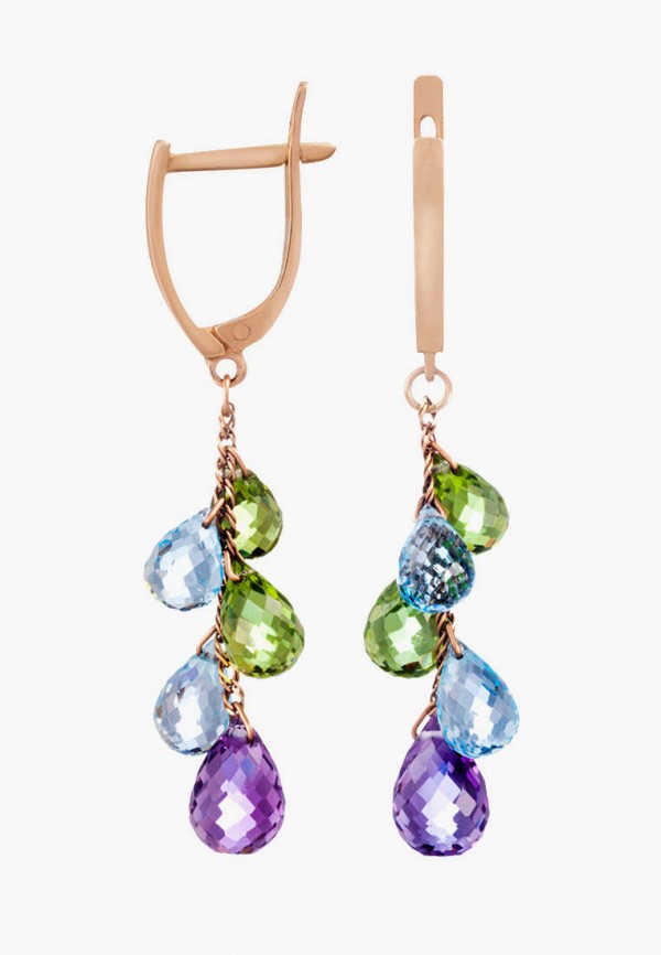 

Серьги Дискор Ювелирное Производство, Разноцветный