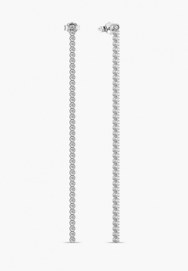 

Серьги MIUZ Diamonds (Московский ювелирный завод), Серебряный