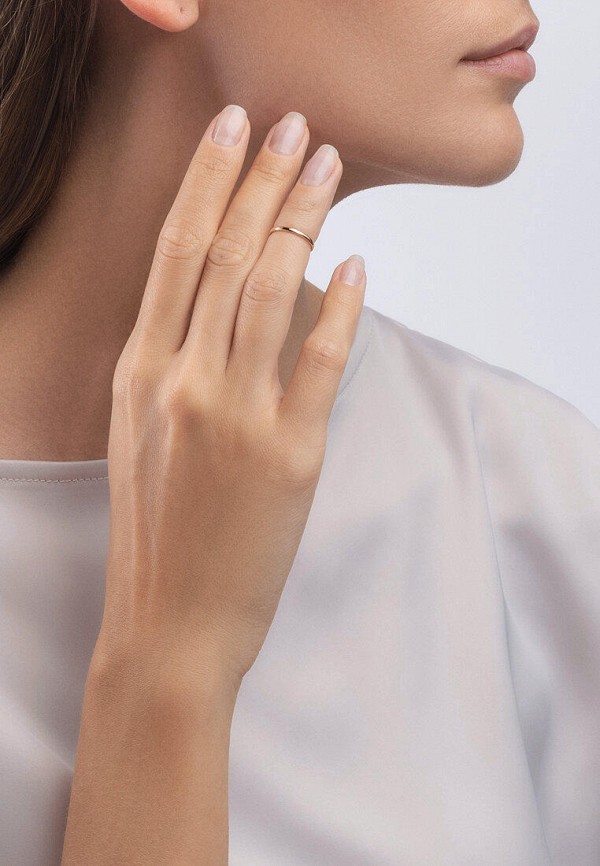 Кольцо Sokolov золотой, размер 13,5, фото 2