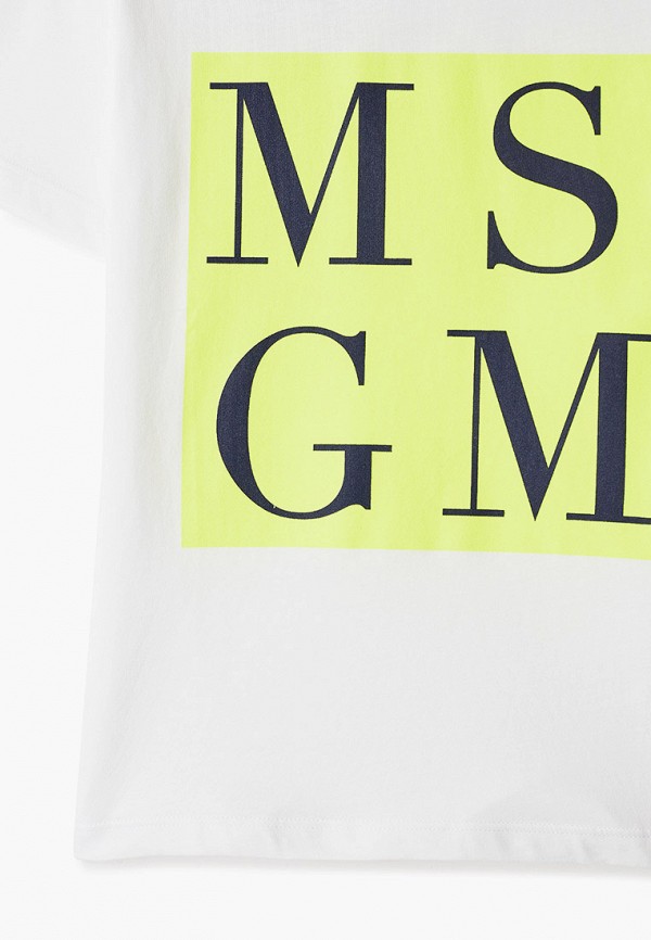 Футболка для мальчика MSGM Kids MS027590 Фото 3