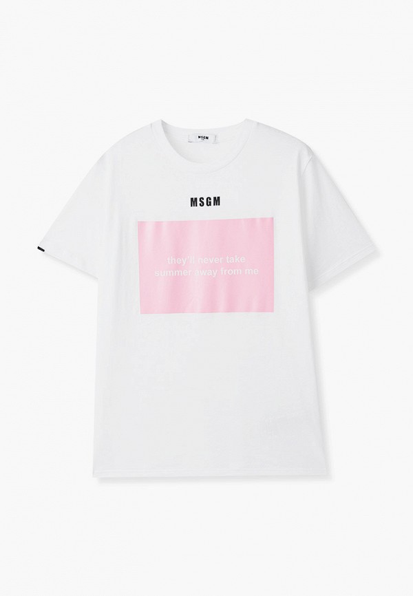 

Футболка MSGM Kids, Белый