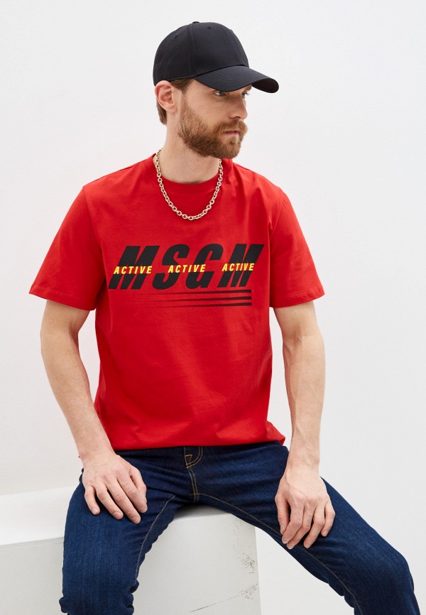 

Футболка MSGM, Красный