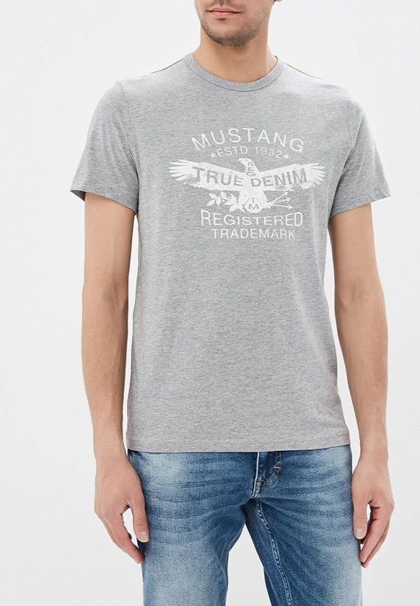 

Футболка Mustang, Серый