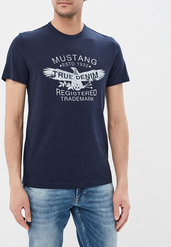 

Футболка Mustang, Синий