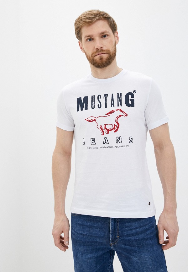 

Футболка Mustang, Белый, Mustang MU454EMIARO8