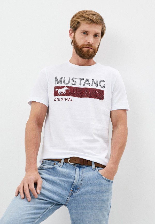 

Футболка Mustang, Белый, Mustang MU454EMKLQC7