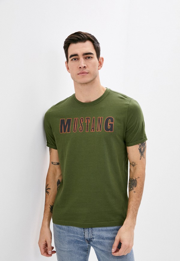 

Футболка Mustang, Зеленый