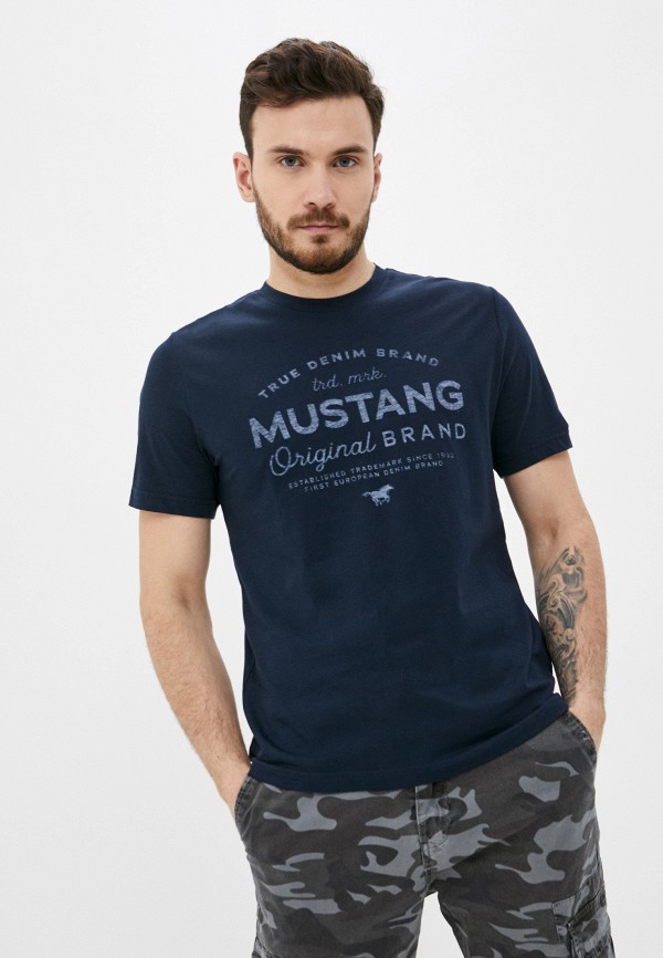 

Футболка Mustang, Синий