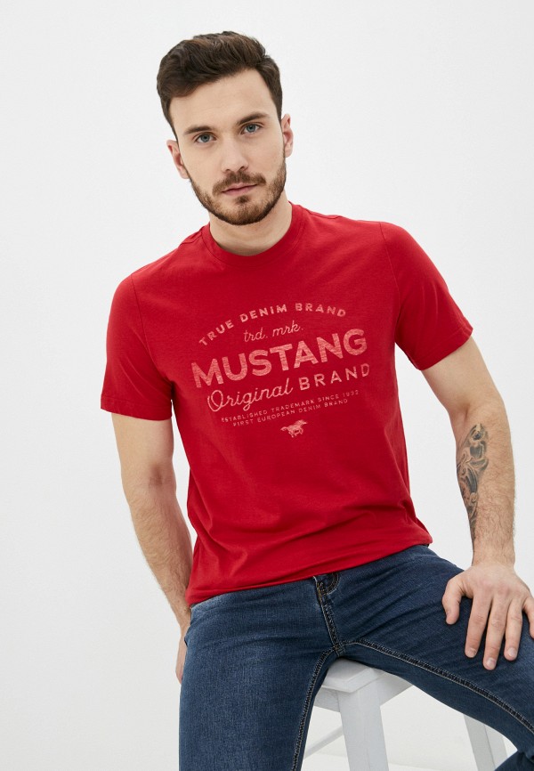 

Футболка Mustang, Красный
