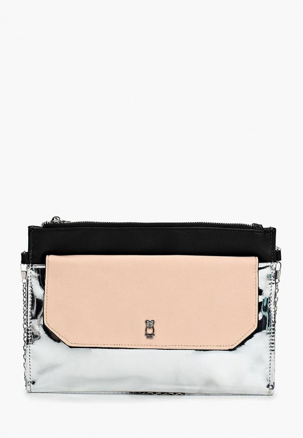 

Клатч Nano de la Rosa, Серебряный