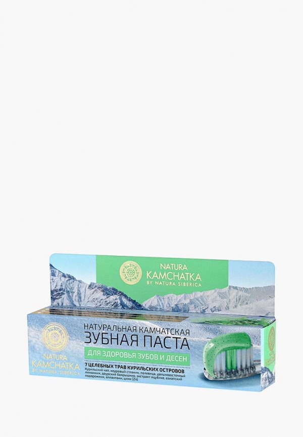 

Зубная паста Natura Siberica, Зеленый, для здоровья зубов и десен, 100 мл