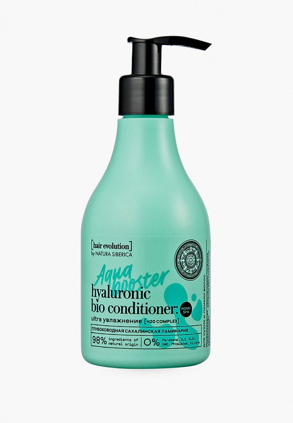 

Бальзам для волос Natura Siberica, Прозрачный, Hair Evolution "AQUA BOOSTER. Ultra Увлажнение", 250 мл