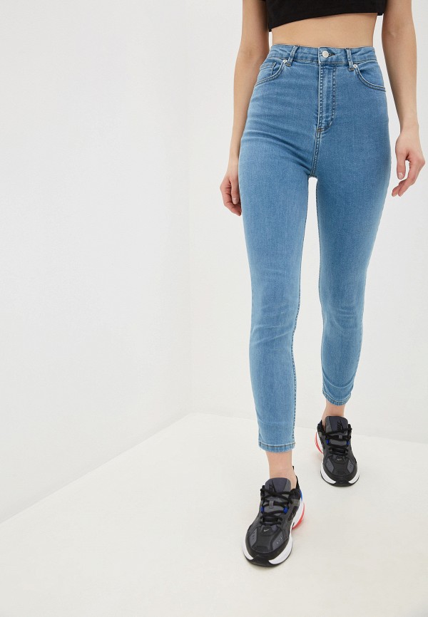

Джинсы NA-KD, Голубой, HIGH RISE SKINNY