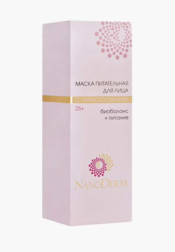 

Маска для лица Nanoderm, Прозрачный, С НАНОСОМАМИ 25+, 50 мл