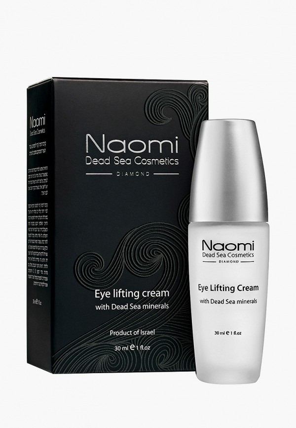

Крем для кожи вокруг глаз Naomi Dead Sea Cosmetics, Белый, с минералами Мертвого моря NAOMI GOLD & DIAMOND 30мл