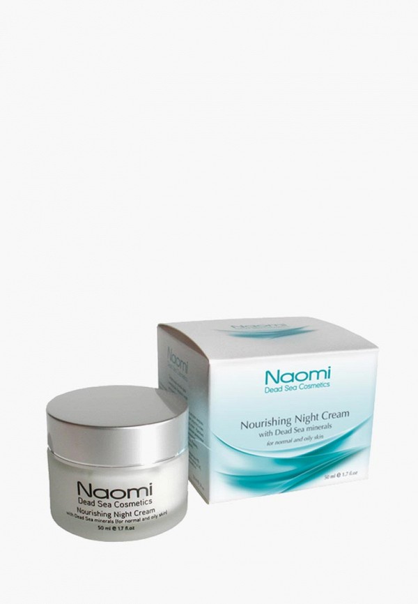 

Крем для лица Naomi Dead Sea Cosmetics, Прозрачный, для нормальной и жирной кожи с минералами Мертвого моря 50мл