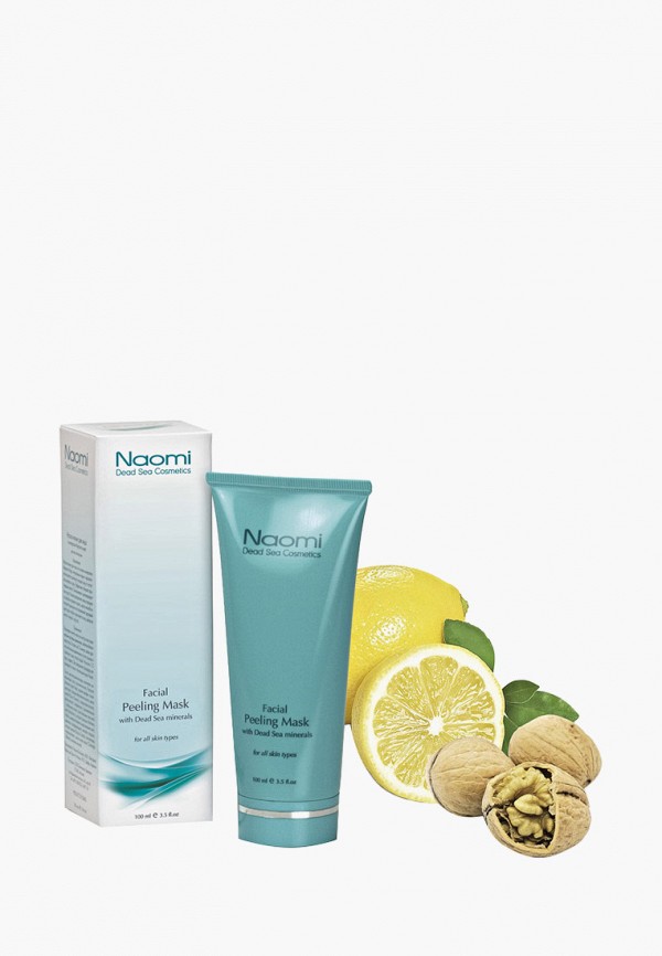 

Маска для лица Naomi Dead Sea Cosmetics, Белый, для всех типов кожи с минералами Мертвого моря, 100 мл
