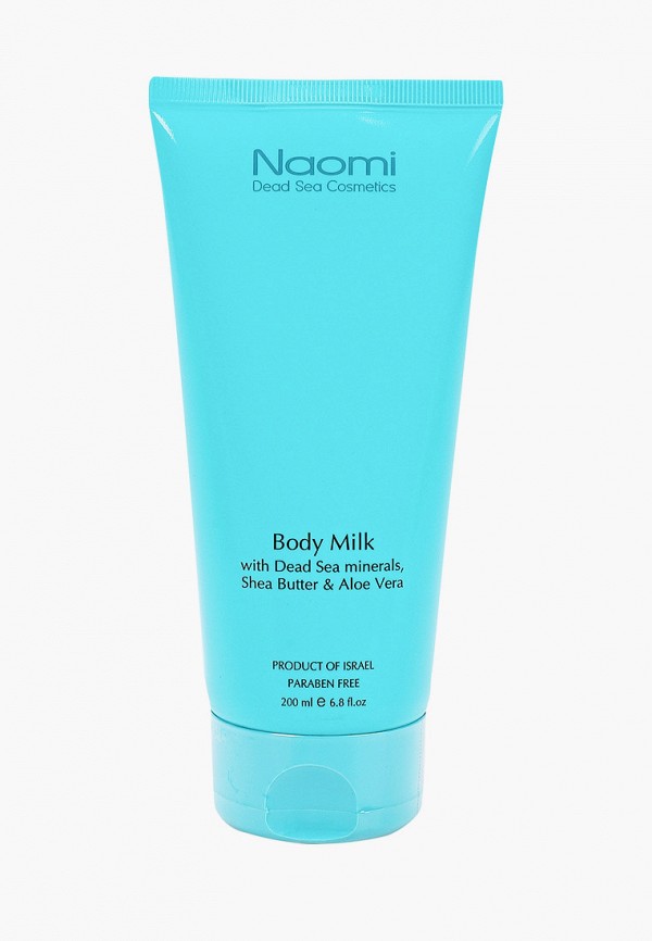

Молочко для тела Naomi Dead Sea Cosmetics, Бирюзовый, Naomi, 200 мл