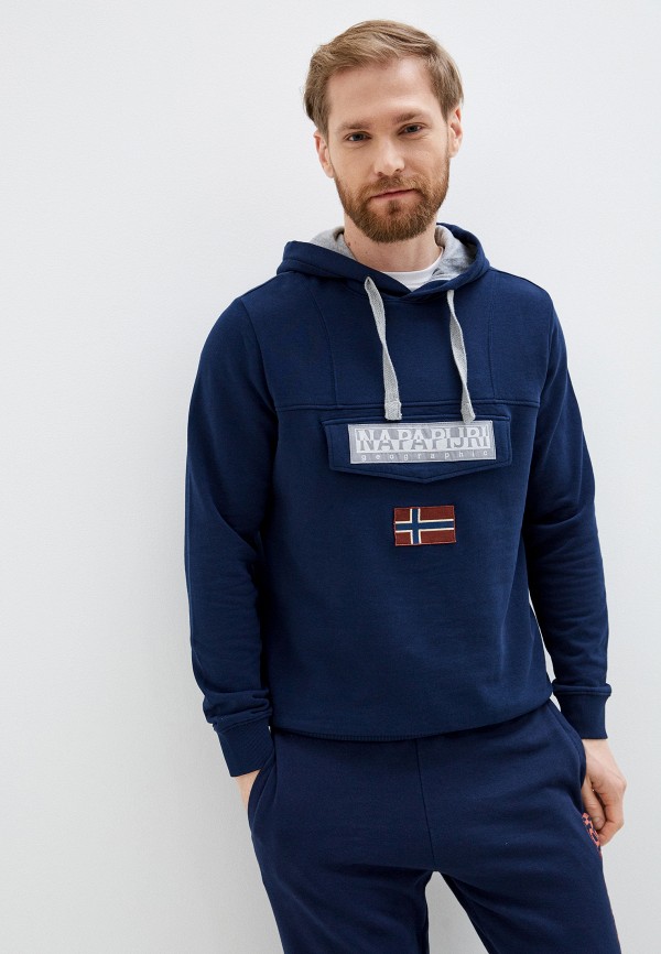 

Худи Napapijri, Синий, BURGEE