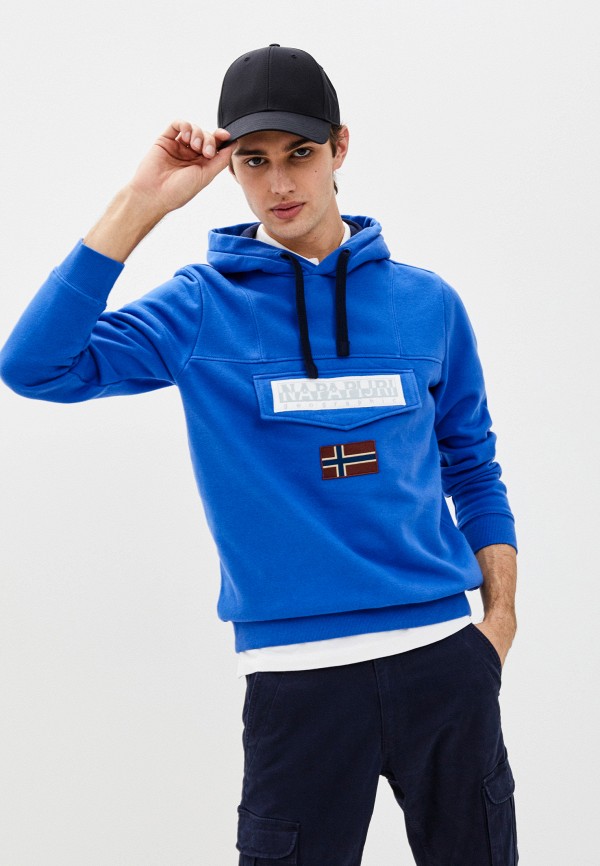 

Худи Napapijri, Синий, BURGEE