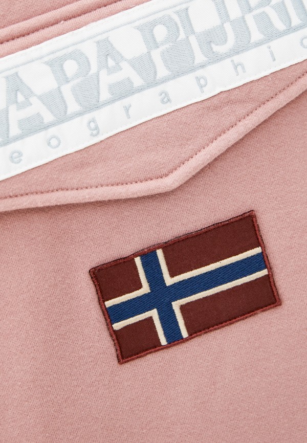 

Худи Napapijri, Розовый, BURGEE