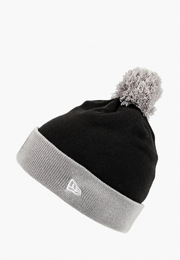 

Шапка New Era, Черный, LIC 818 ROUND PATCH BOBBLE CHIWHI