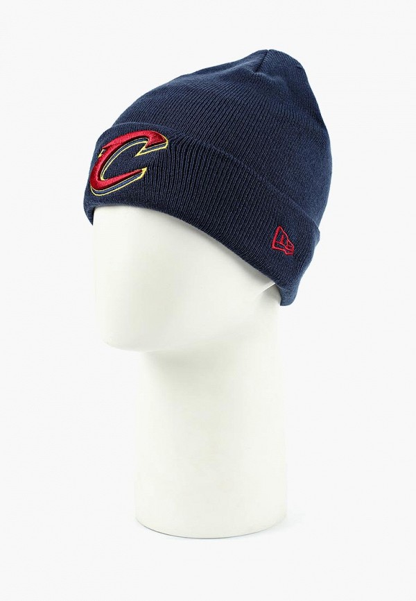 

Шапка New Era, Синий, LIC 848 NBA CUFF KNIT CLECAV