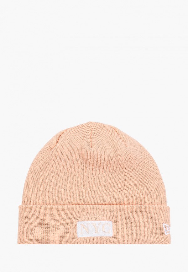 

Шапка New Era, Розовый, 905 NYC CUFF KNIT