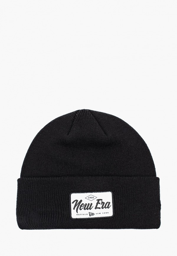 

Шапка New Era, Черный, WIDE CUFF PATCH