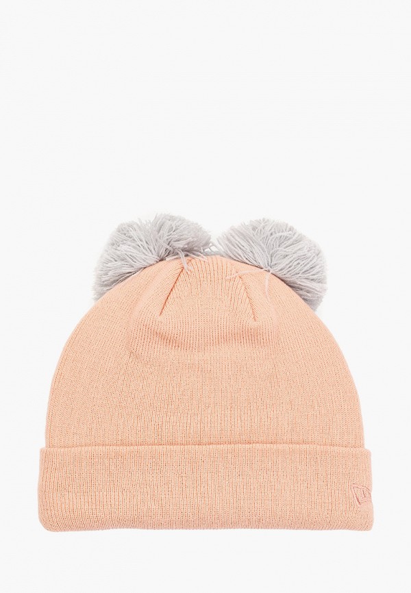 

Шапка New Era, Розовый, 913 TWO BOBBLE