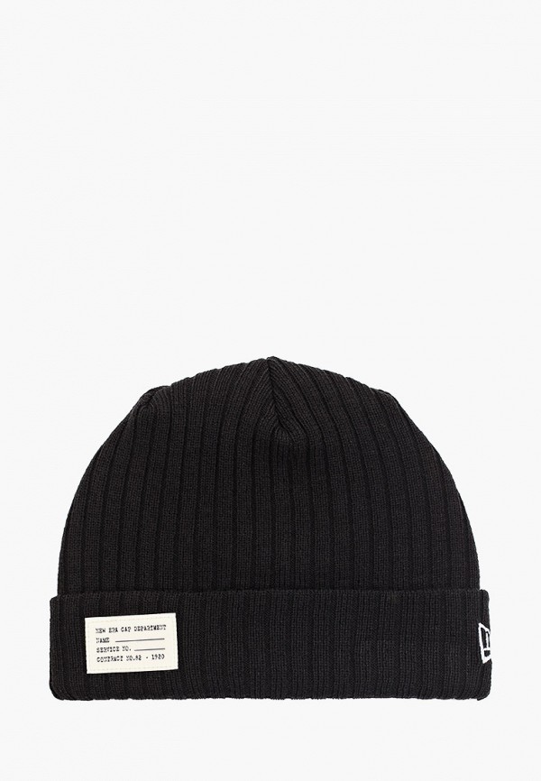 

Шапка New Era, Черный, 915 NYC RIBBED PATCH CUFF