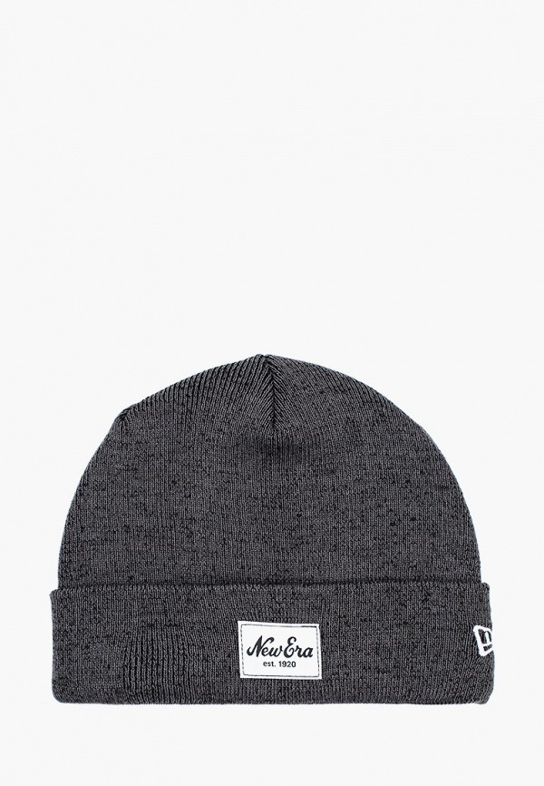 

Шапка New Era, Серый, NE PATCH KNIT