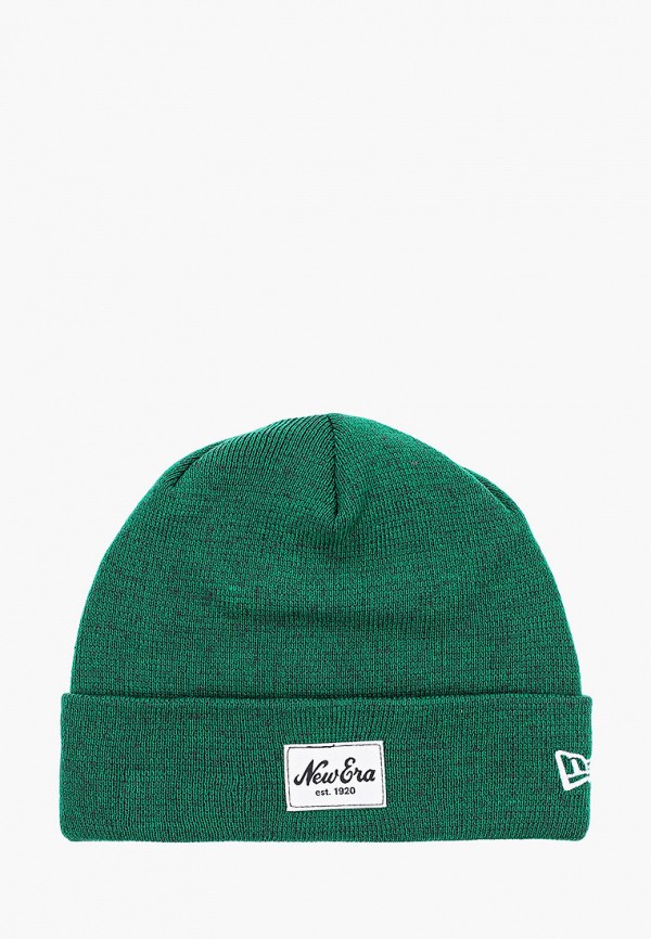 

Шапка New Era, Зеленый, NE PATCH KNIT
