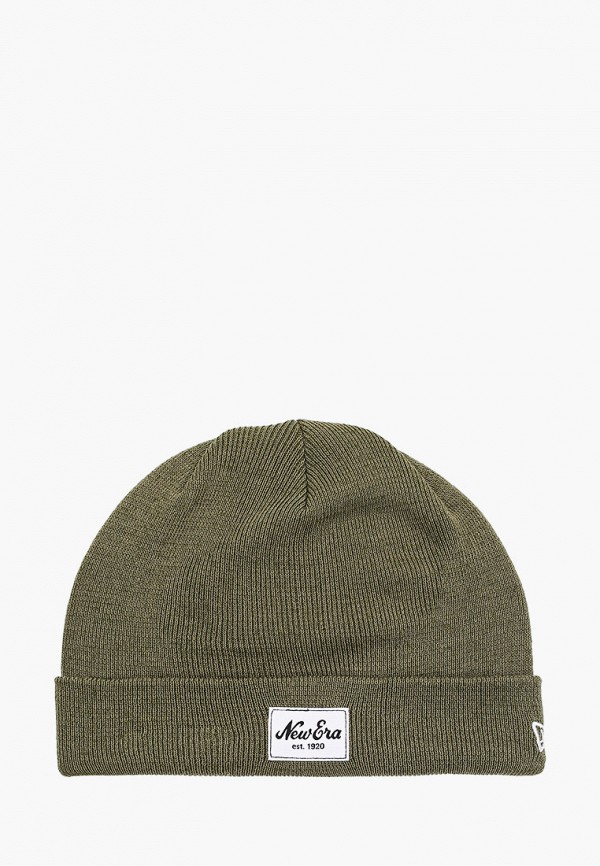 

Шапка New Era, Зеленый, NE PATCH KNIT