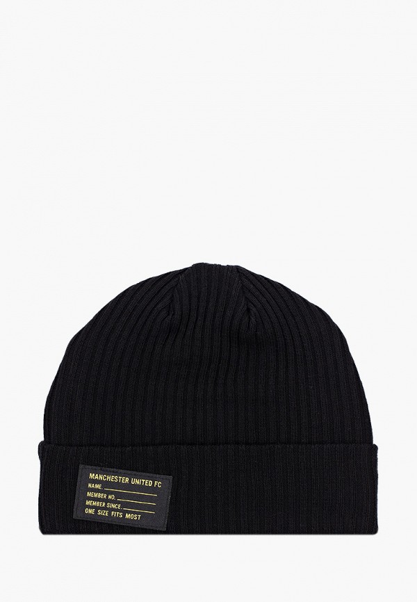 

Шапка New Era, Черный, MAN UTD FA19 PATCH TAG CUFF KNIT