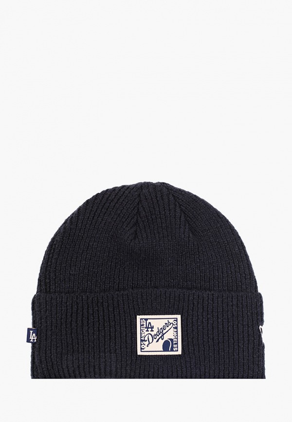 

Шапка New Era, Синий, MLB PATCH CUFF KNIT LOSDOD