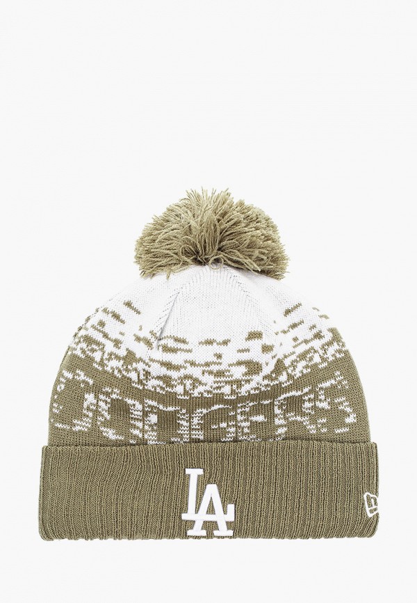 

Шапка New Era, Хаки, MLB SPORT KNIT LOSDOD