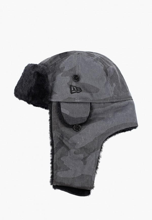 

Шапка New Era, Серый, NEW ERA TRAPPER NE