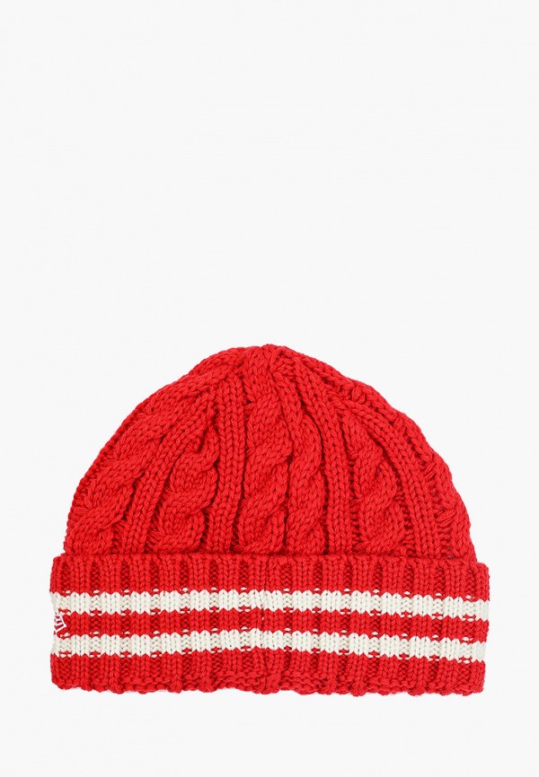 

Шапка New Era, Красный, TEAM STRIPE NBA KNIT CHIBUL