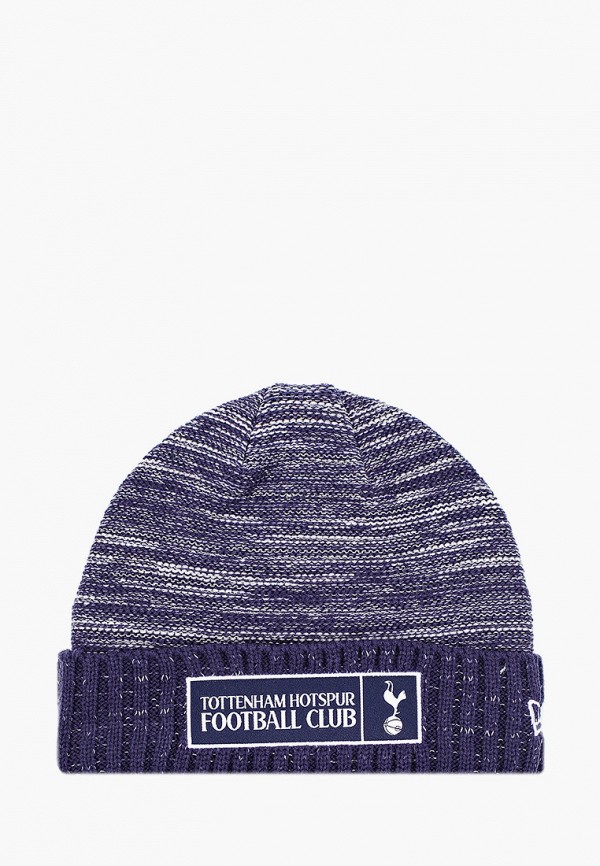 

Шапка New Era, Синий, TOTTENHAM FA19 MARL FLECK PTCH CUFF KNIT