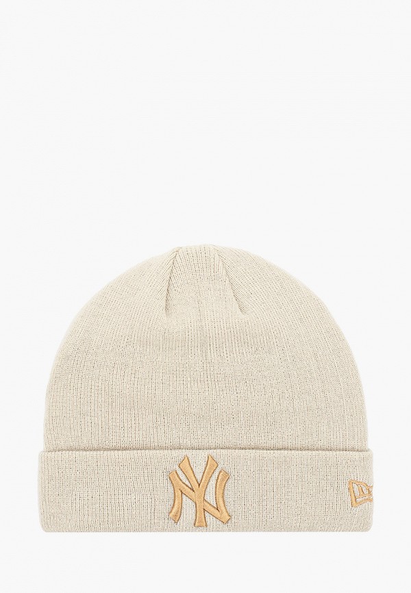 

Шапка New Era, Бежевый, LEAGUE ESSENTIAL CUFF KNIT NEYYAN