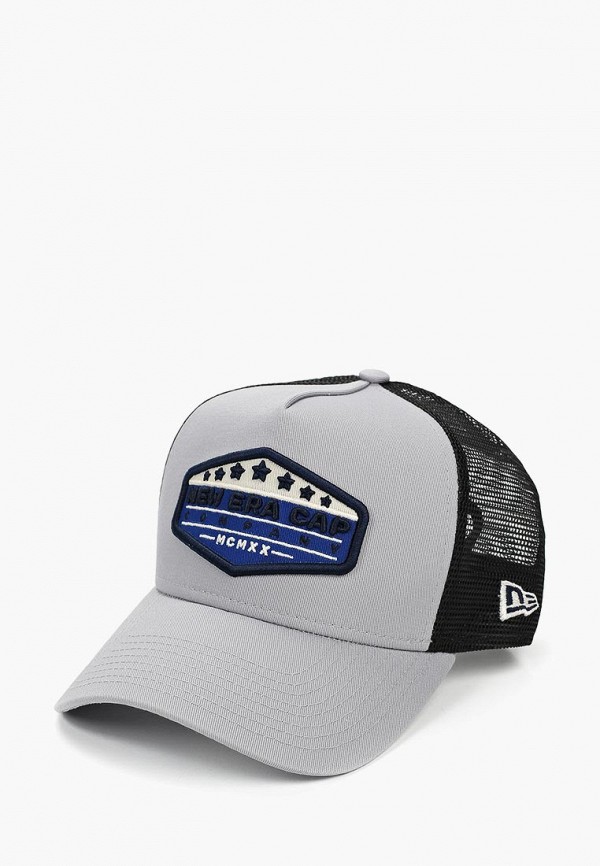 

Бейсболка New Era, NEW ERA CAP PATCH TRUCKER, Серый