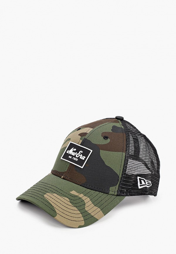 

Бейсболка New Era, Зеленый, 1007 NEW ERA RUBBER LOGO