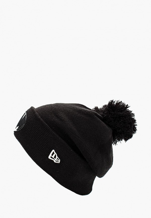 

Шапка New Era, Черный, GLOW CUFF BOBBLE